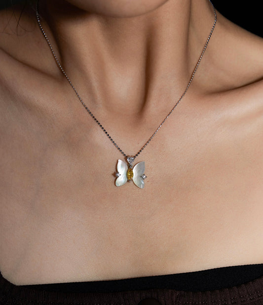 FLUTTER SET NECKLACE & EARRINGS