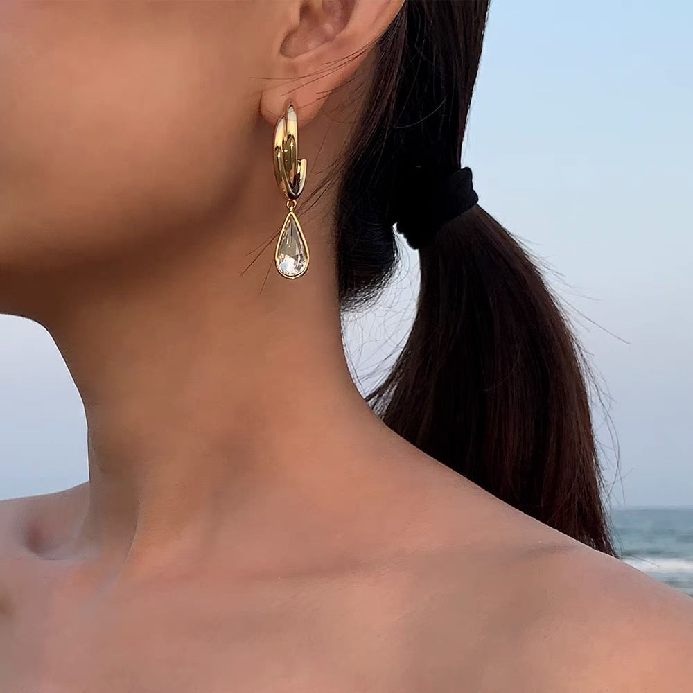 RAINDROP EARRINGS
