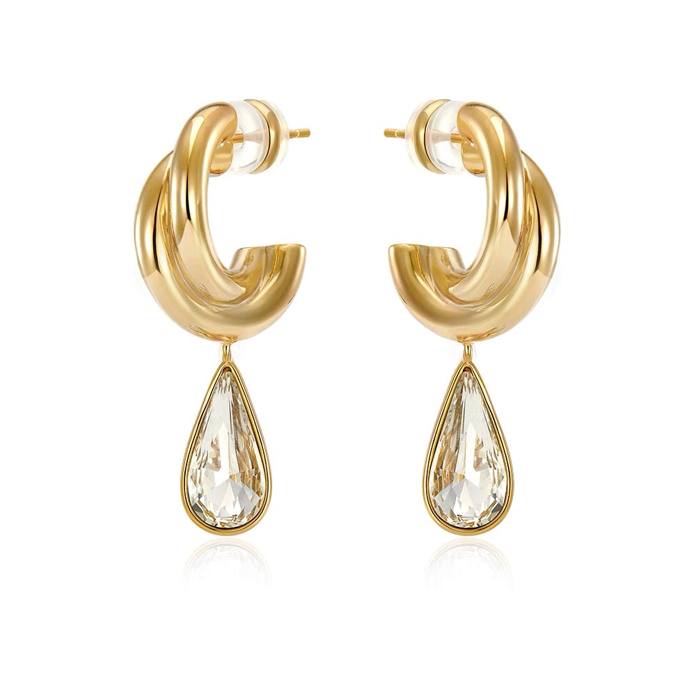 RAINDROP EARRINGS