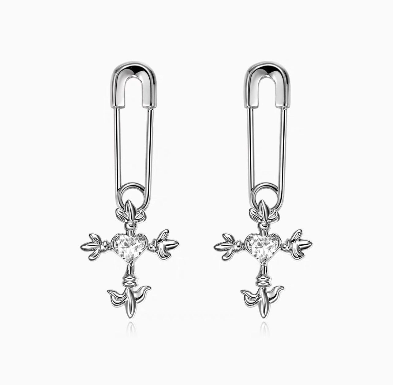 EXOTIC PAPERCLIP EARRINGS
