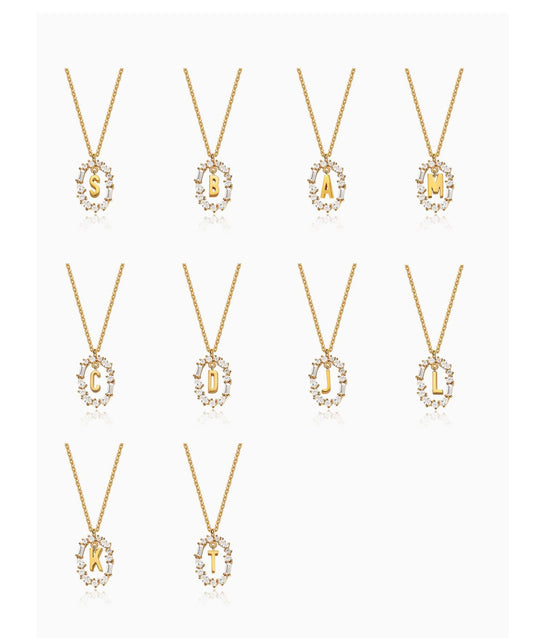 PERSONALIZED LETTER NECKLACE