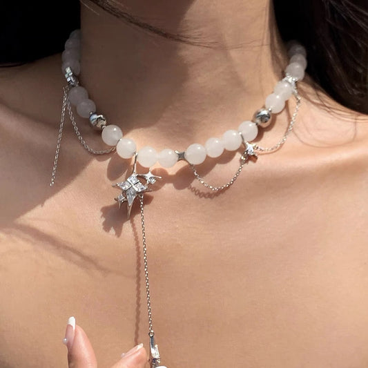 COSMO BEADED NECKLACE