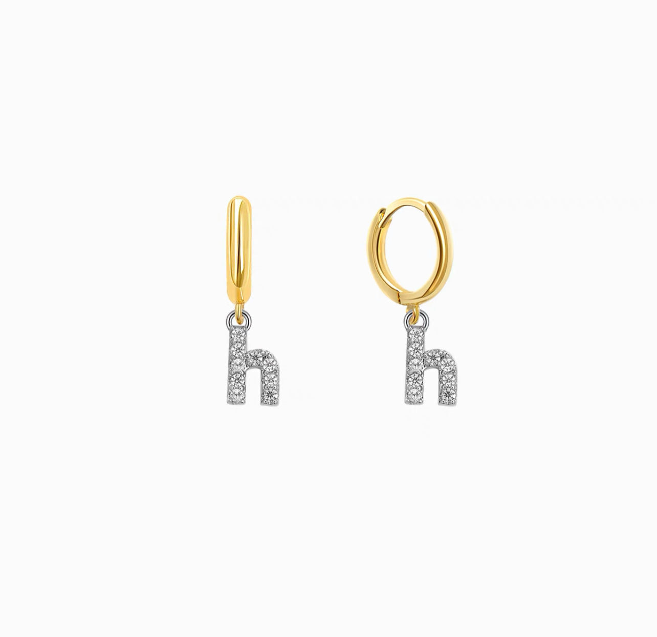 PERSONALIZED LETTER EARRINGS