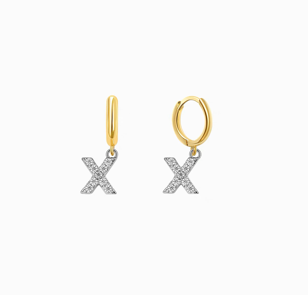 PERSONALIZED LETTER EARRINGS