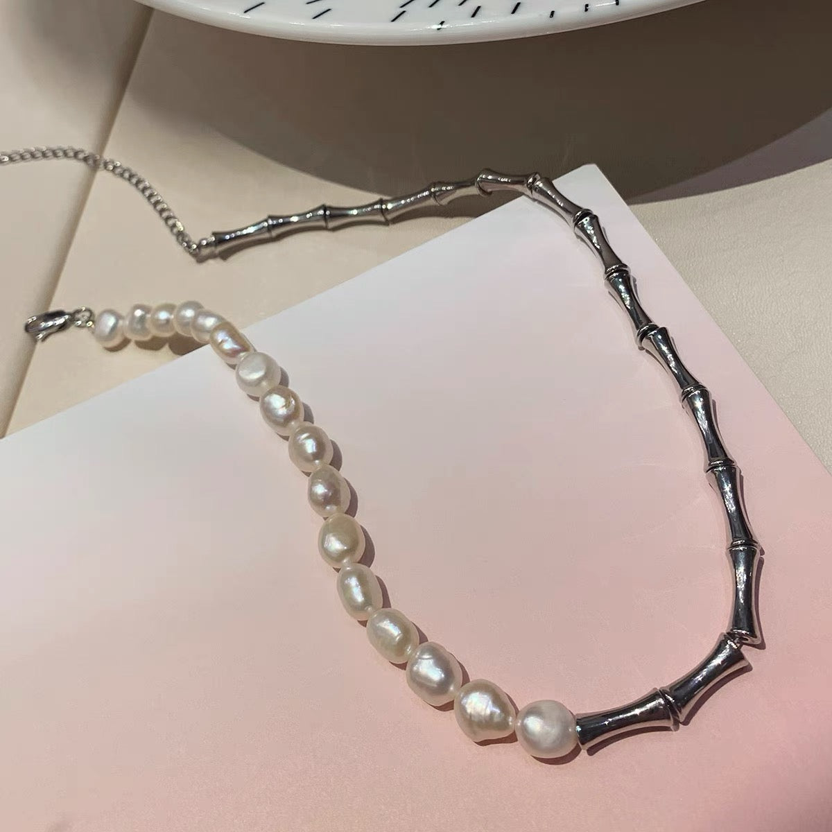 PEARL BAMBOO CHAIN