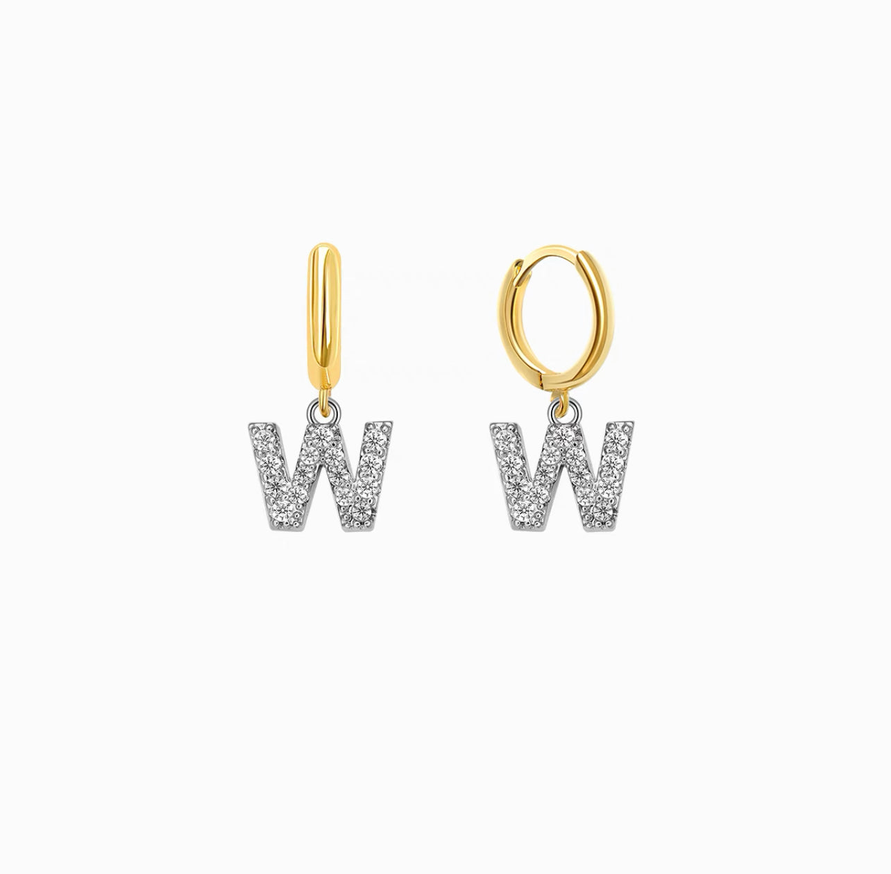 PERSONALIZED LETTER EARRINGS