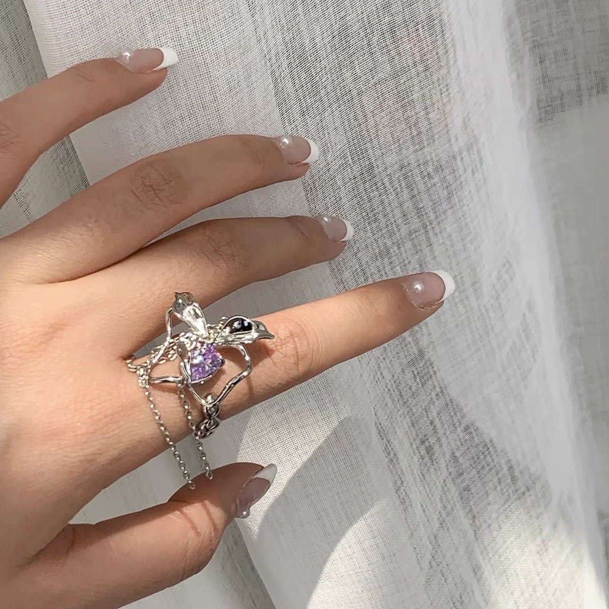 IRIS CHAIN RING