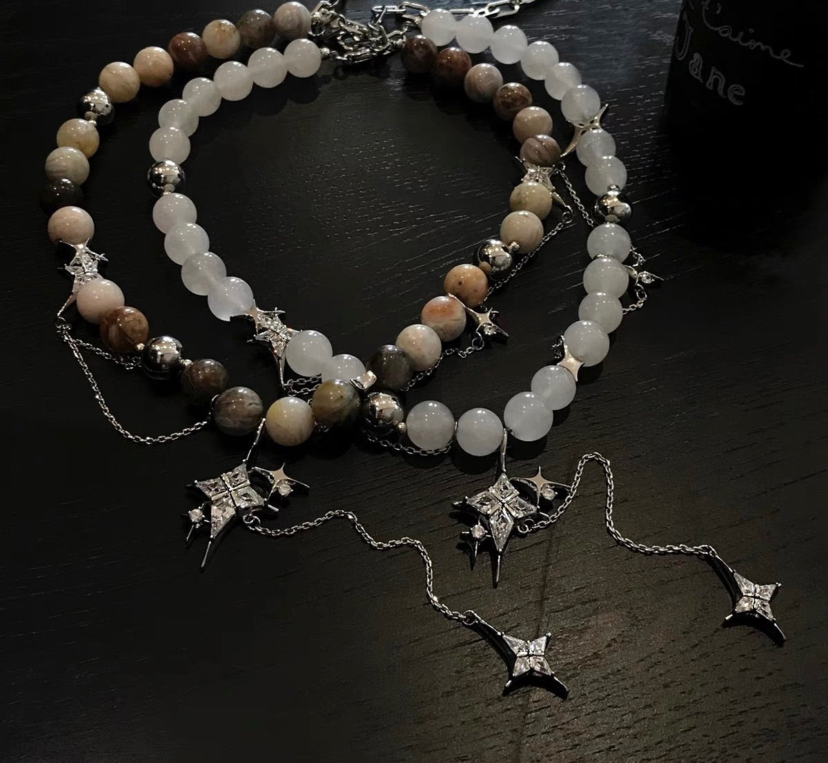 COSMO BEADED NECKLACE