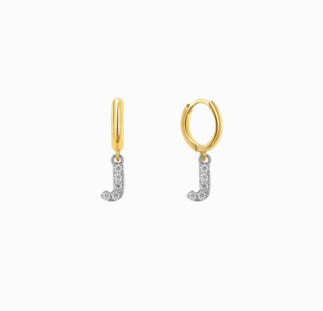 PERSONALIZED LETTER EARRINGS