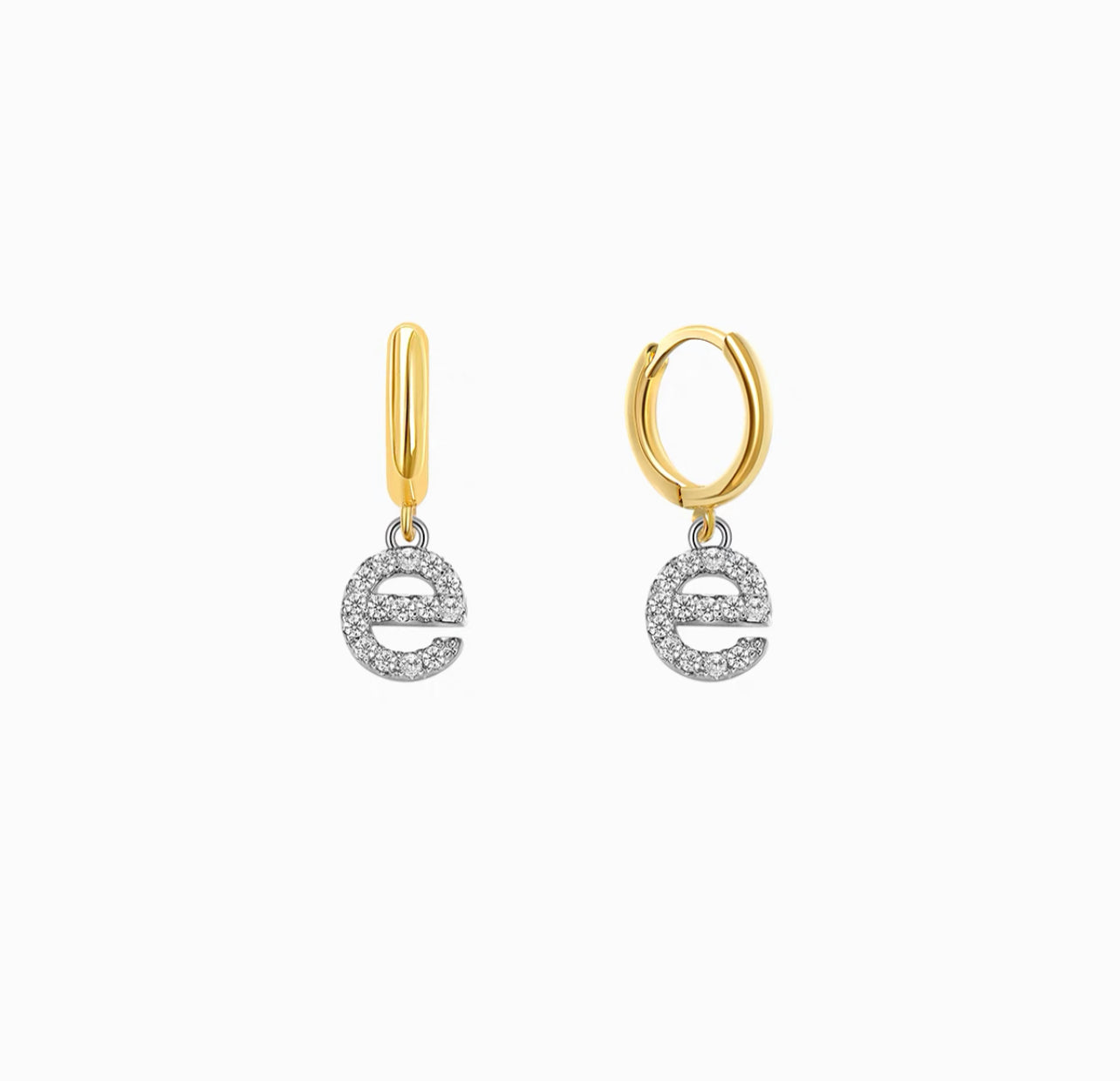 PERSONALIZED LETTER EARRINGS