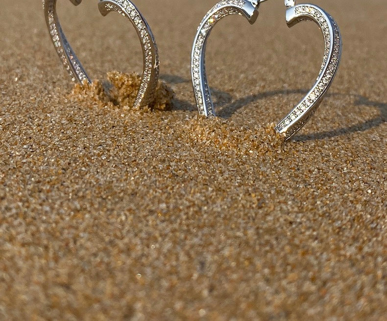 SHAPE OF MY HEART HOOPS