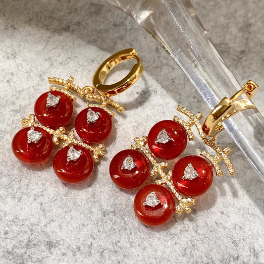 CERISE EARRINGS