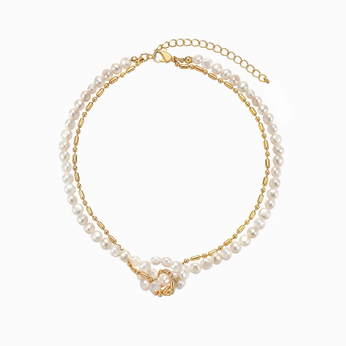 PEARL KNOT NECKLACE