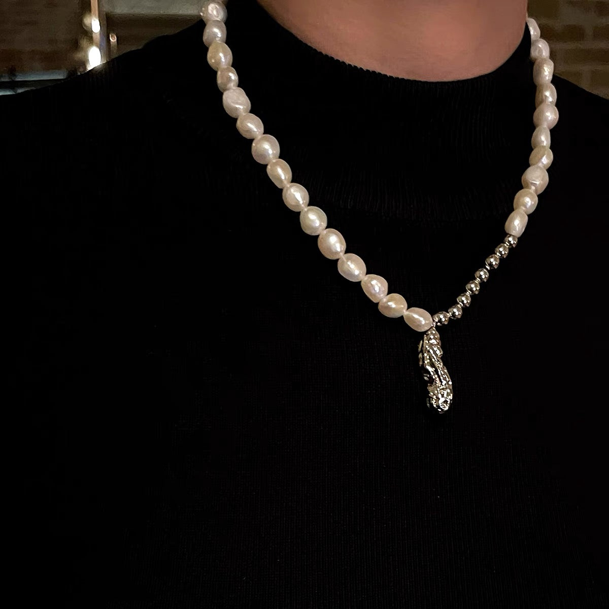 PEARL BEAD NECKLACE