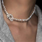 PEARL KNOT NECKLACE